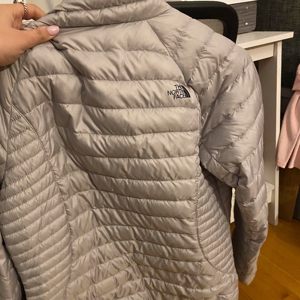 North Face Silver Jacket